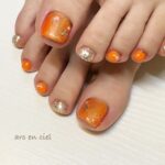 gradation orange 〜foot